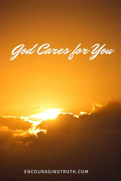 God Cares For You Care About You Quotes God Inspirational Quotes For Women