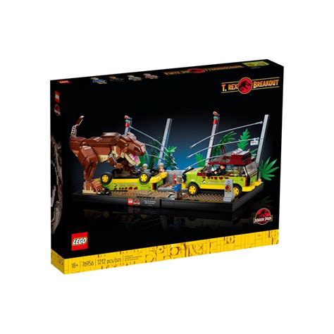 Lego Jurassic Park T Rex Breakout Set 76956lego Jurassic Park T Rex Breakout Set 76956 Ofour
