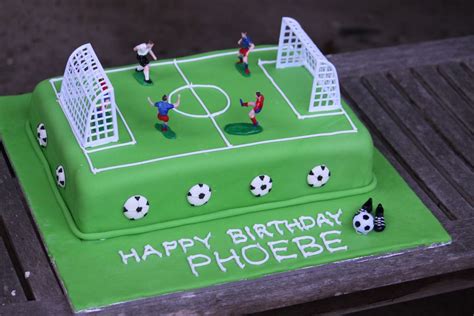Soccer Pitch Birthday Cake My Daughter Wanted A Soccer Cak Flickr