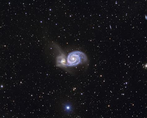 M51 Ngc 5194 Whirlpool Galaxy Tec140atik460exccdt67 L Flickr