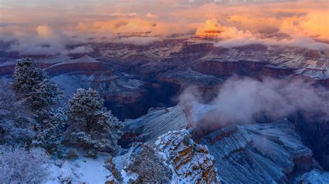 Grand Canyon Winter Wallpapers Wallpaper Cave