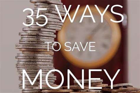 35 Ways To Save Money