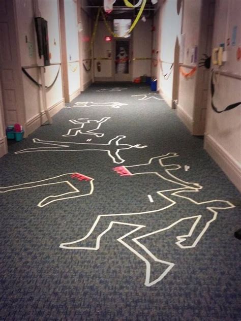 How To Make A Crime Scene For Halloween Gails Blog