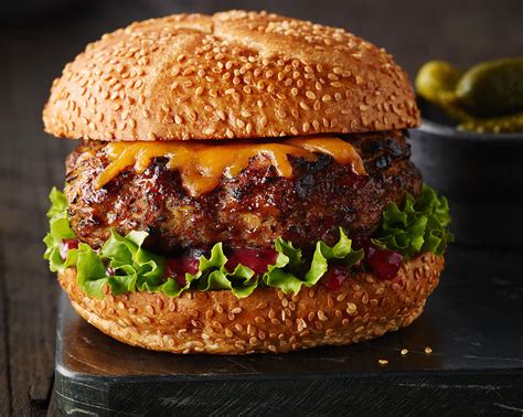 Big Juicy Apple Cheddar Burgers Chickenca