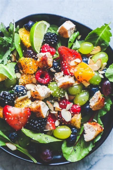 Maybe you would like to learn more about one of these? Chicken and Fruit Salad With Poppyseed Dressing Recipe ...