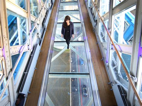 An iconic london landmark and one of britain's best loved historic sites, tower bridge is open to the public 363. London's Tower Bridge Opens a Glass-Bottomed Walkway ...