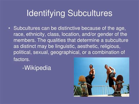 Ppt Subcultures Powerpoint Presentation Free Download Id4207055