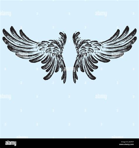 Wings Vector Illustration Stock Vector Image And Art Alamy