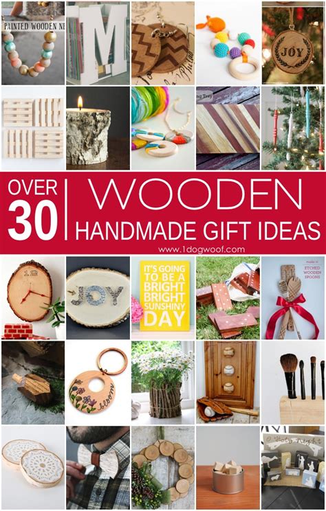 Check out our handmade gift ideas selection for the very best in unique or custom, handmade pieces from our shops. Over 30 Wooden Handmade Gift Ideas - One Dog Woof
