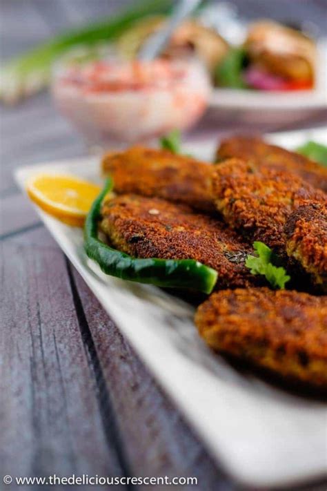 Spicy Fish Cakes Fish Patties The Delicious Crescent