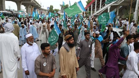 تظاهرات مردم پاکستان در اعتراض به افزایش تورم