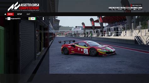 Assetto Corsa Competizione Xbox First Laps YouTube