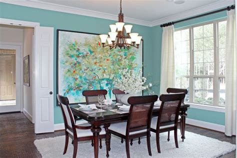 Stylish Interior With Turquoise Accents By Highland Homes Turquoise