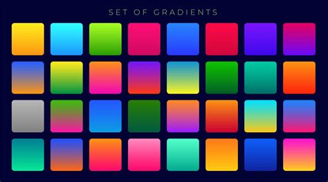 Bright Colorful Gradients Background Huge Set Download