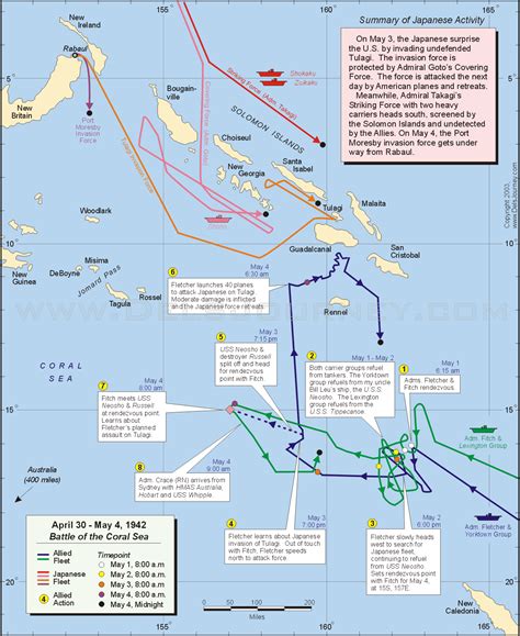 Today In History May 4 The Battle Of The Coral Sea