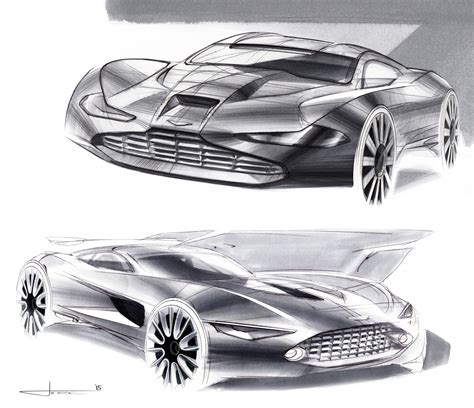 Aston Martin Tech 07 Sketches On Behance