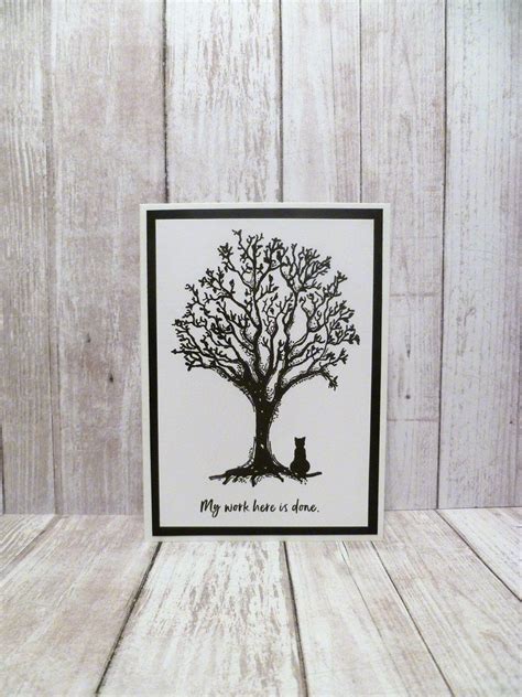 There are 21323 black cat memorials for sale on etsy, and they cost $31.05 on average. Handmade Cat Memorial Card Black Cat Sympathy Card Cat ...
