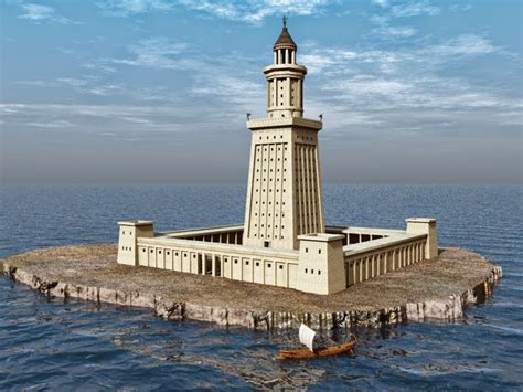 World History Lighthouse Of Alexandria The 7th Wonder Of The Ancient World