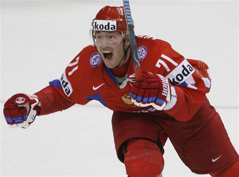 Ilya Kovalchuk Of Russia Reacts After Sc The Sports Fan Journal