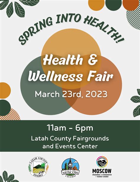 Spring Into Health Health And Wellness Fair 2023 Moscow Idaho