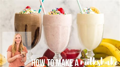 How To Make A Milkshake Ways The Recipe Rebel Youtube