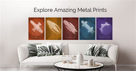 Art Deco Sci Fi By Tmcreativedesign Ltd Metal Posters Displate