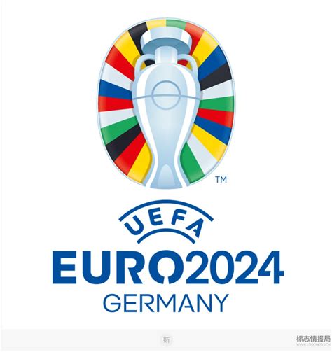 设计丨55个国家汇聚成24条彩带，2024年欧洲杯logo发布 数艺网