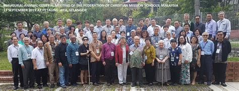 The christian federation of malaysia (malay: The Formation of the Federation of Christian Mission ...