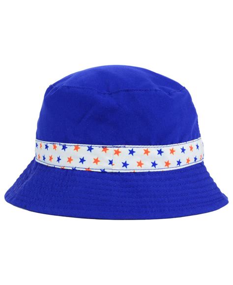 Not sure about the teal (it's the 90's we get it). Lyst - Ktz Kids' New York Islanders Reversible Bucket Hat in Blue