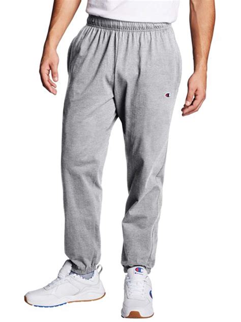 Champion Mens And Big Mens Closed Bottom Jersey Pants Active Up To