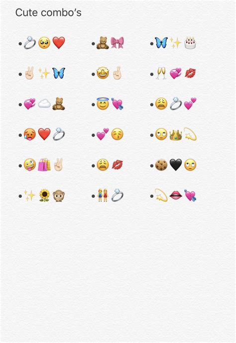 cute combo s 🦋 🎂 cute emoji combinations emoji combinations emoji love
