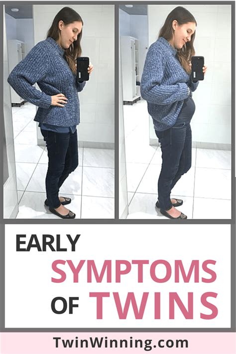 Early Symptoms Of Twins From A Real Twin Mom Twin Winning