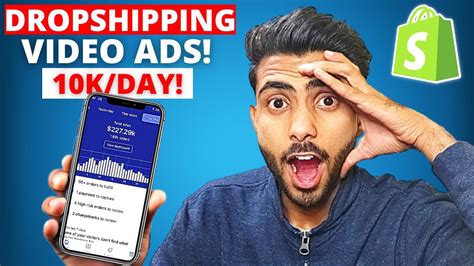 how i get 10k day video ads for dropshipping shopify dropshipping for beginners bandsoffads
