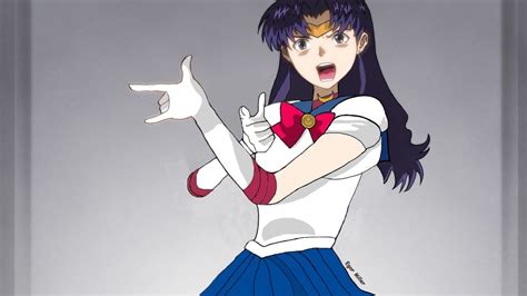 Misato Katsuragi Sailor Moon Style