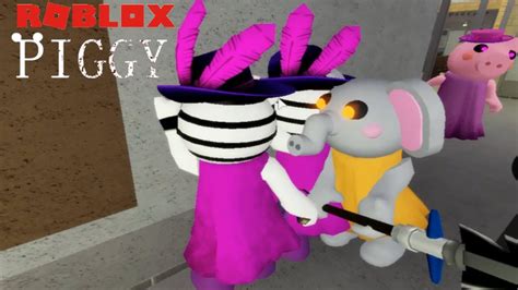 Roblox Piggy Playing Chapter 9 City Map With Zizzy Youtube