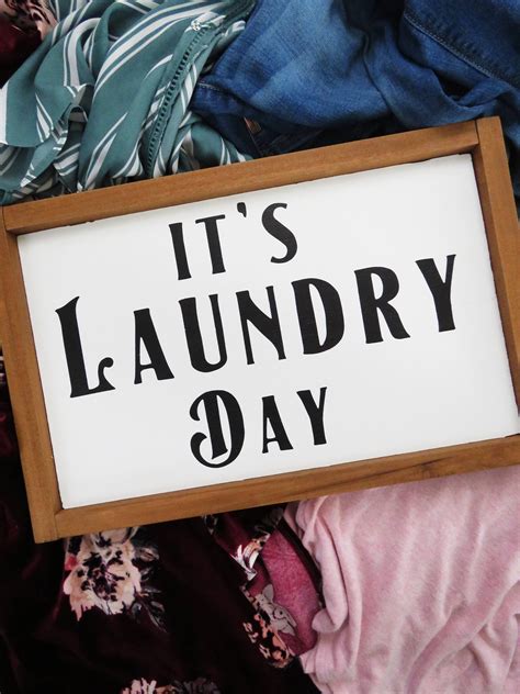 Its Laundry Day Sign Laundry Room Sign Farmhouse Etsy