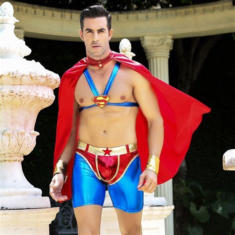 Sexy Underwear For Men Superman Costumescosplay Costume Suit Etsy