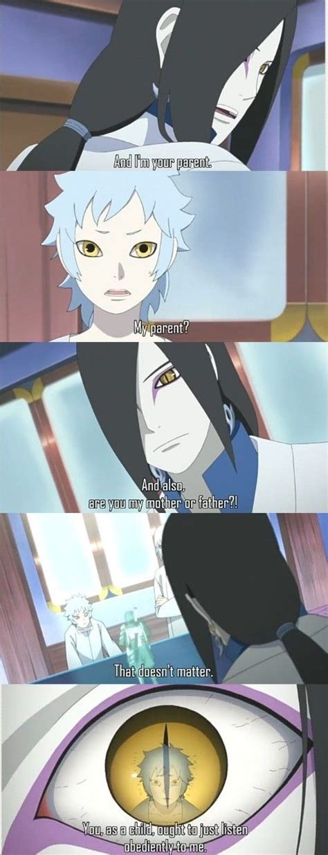 Who Is The Parents Of Mitsuki In Boruto Anime For You