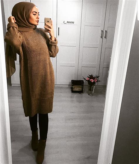 Casual And Simple Hijab Fashion For Winter Zahrah Rose