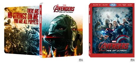 Avengers Age Of Ultron Blu Ray Steelbook By Sonic Sun On Deviantart