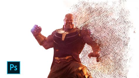 Avengers Thanos Effect Photoshop Tutorials Youtube