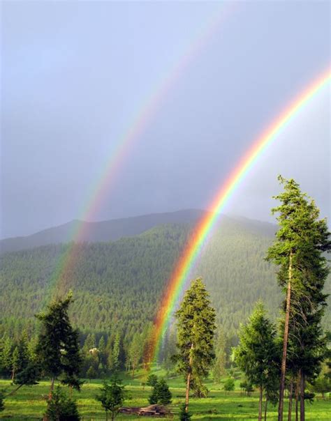 Over The Rainbow Rainbow Photo Nature Beautiful Sky