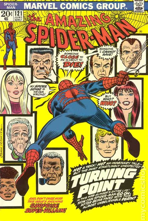 Amazing Spider Man Comic Books Issue 121 1973