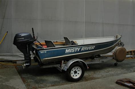 14 Ft Misty River With Motor And Trailer Outside Nanaimo Nanaimo