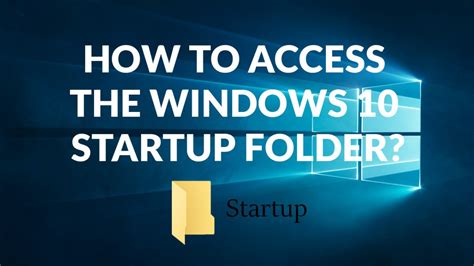 Startup Folder Windows 10 Quick Access Ghacks Tech News