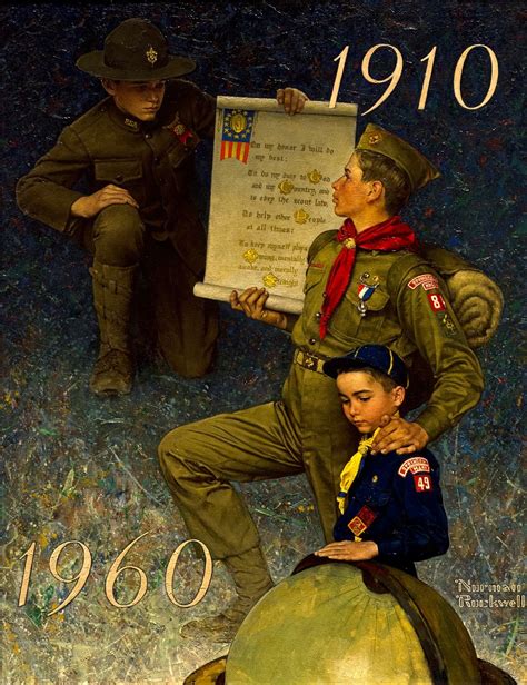 Pin Op 50 Norman Rockwell