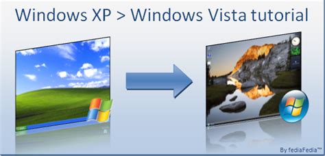 Windows Xp To Vista Tutorial By Fediafedia On Deviantart