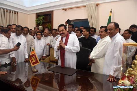 New Ministers Sworn In Amid Political Crisis In Sri Lanka