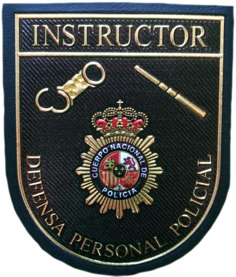 Policía Nacional Cnp Instructor Defensa Personal Policial Parche