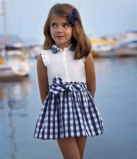 Colección Mini Dresses Kids Girl Kids Dress Little Girl Dresses